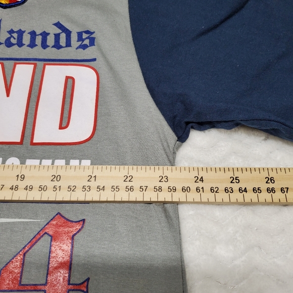 NWT ENGLAND London Polo Team 14 Grey T Shirt Tee XL Cotton - Picture 4 of 5